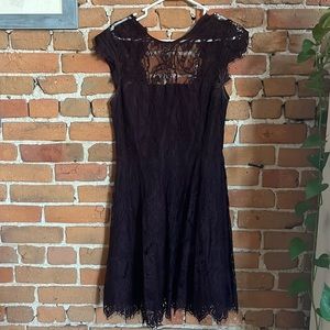 Eggplant Lace Dress